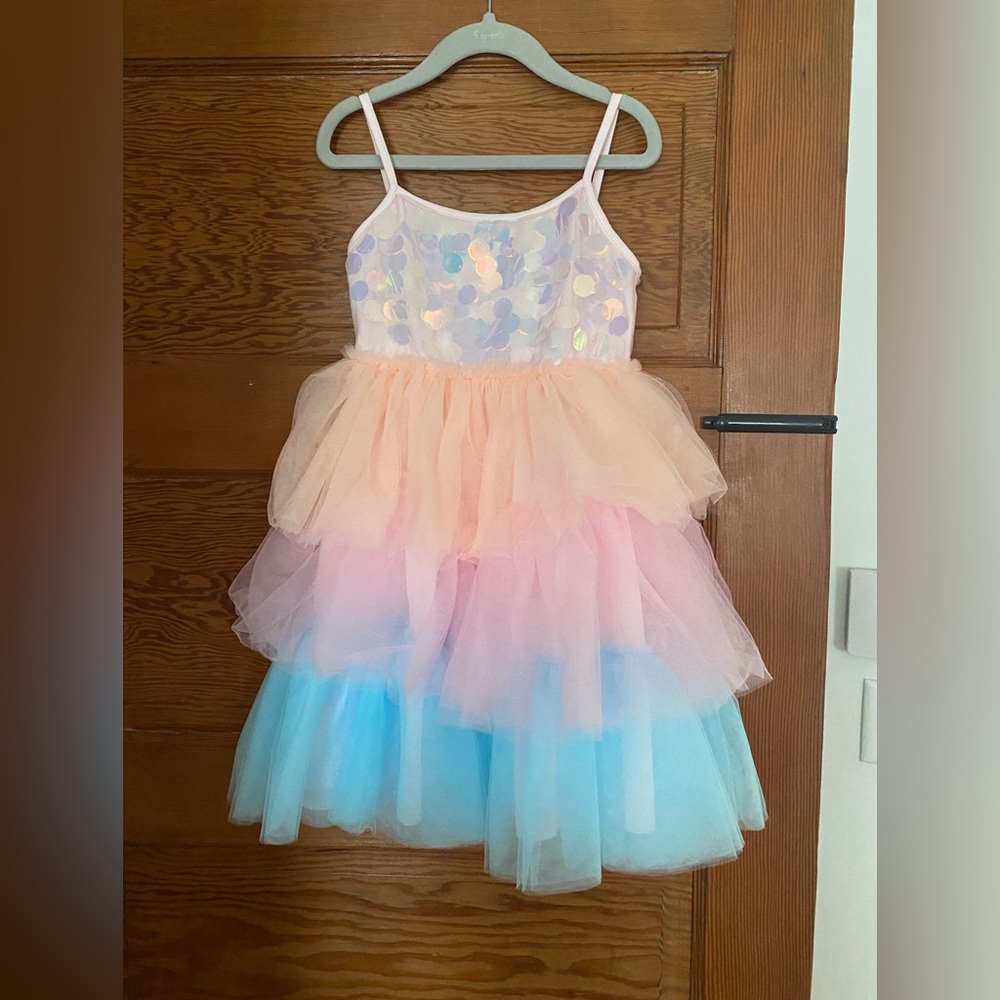 Lola + The Boys - Size 6T - PAILLETTE OMBRE TUTU DRESS NWT